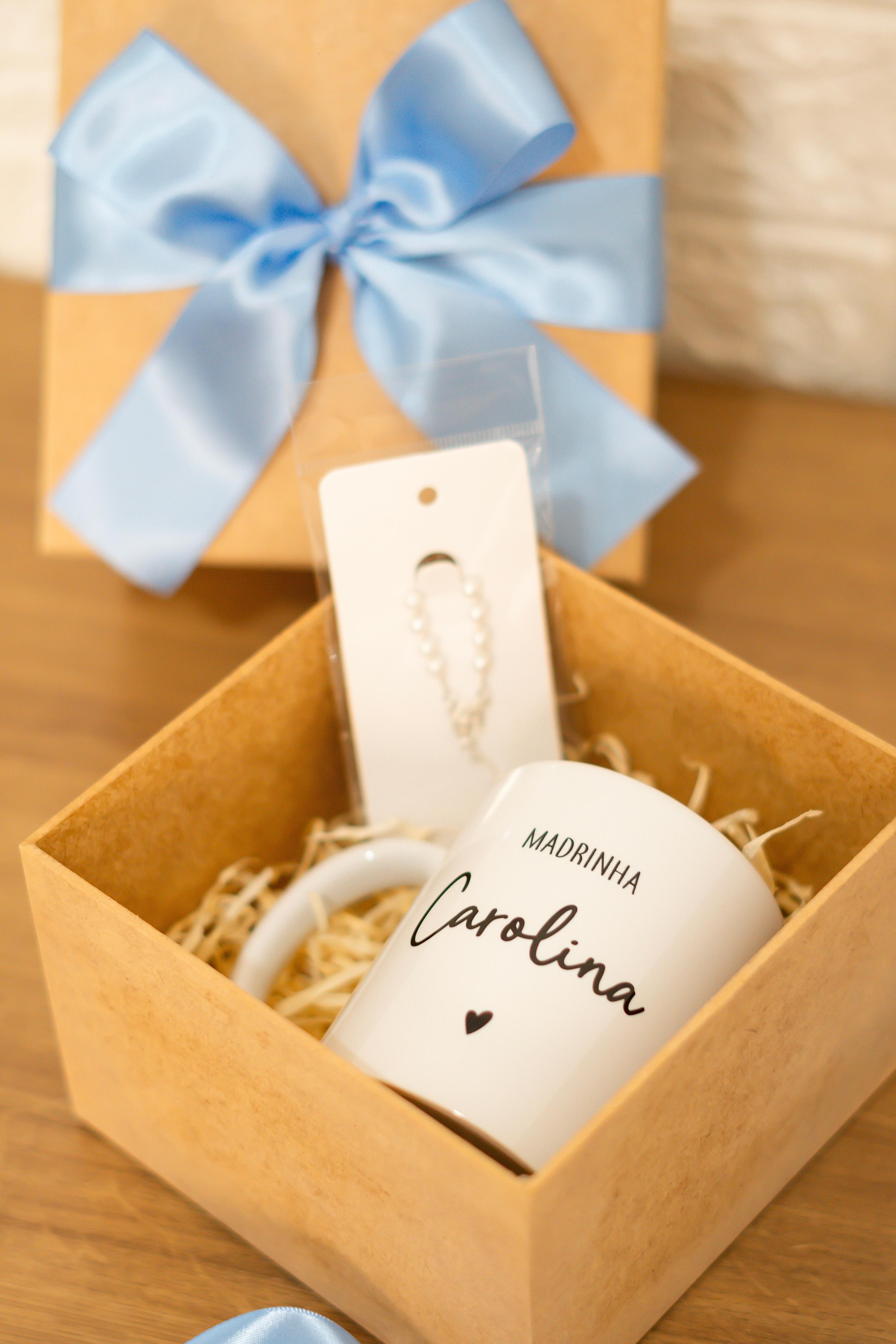 Kit Carinho Casal - Convite / Agradecimento Padrinhos Batismo